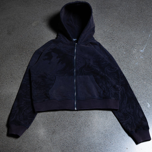 "PEACE OF MIND" ZIP UP (VIOLET BLUE)